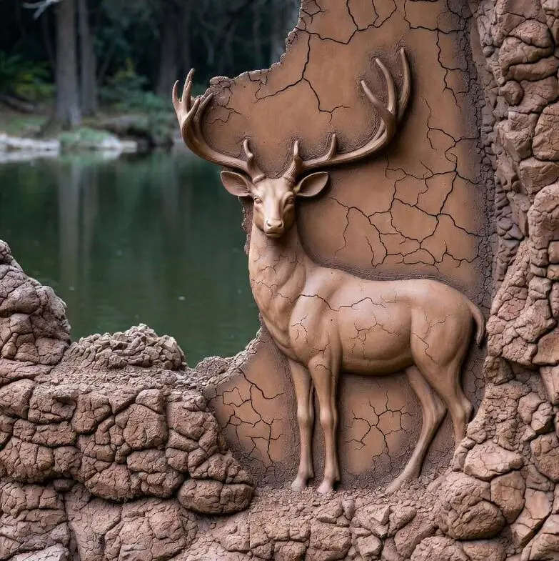 Скульптурний декор з полімербетону – сучасна статуя для саду